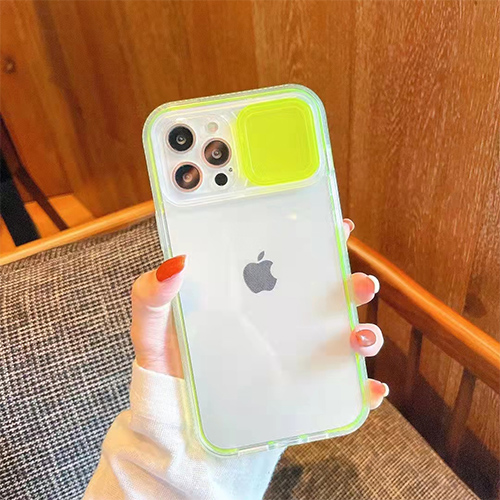 Schuif Camera Cover Stevig IPhone-hoesje